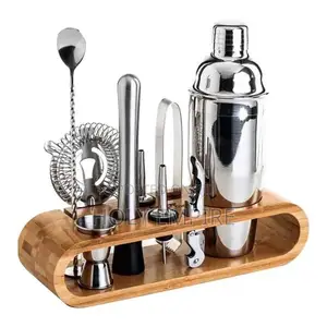 Stainless Steel Cocktail Shaker Set Mixer Bartender