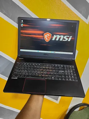 Laptop MSI GS63 Stealth 8RE 6GB Intel Core I7 HDD+SSD 1T