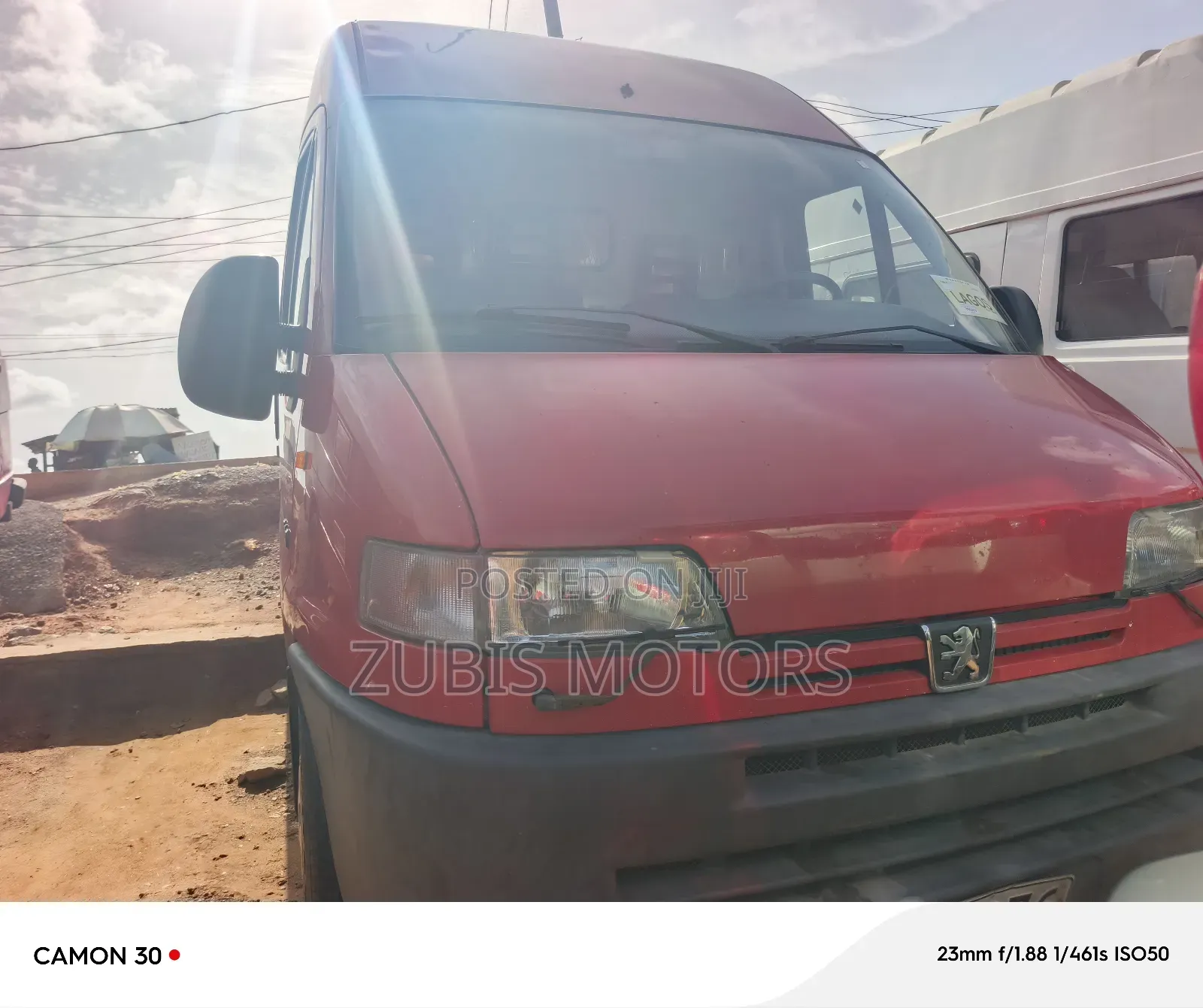 Peugeot Boxer 2004 Red