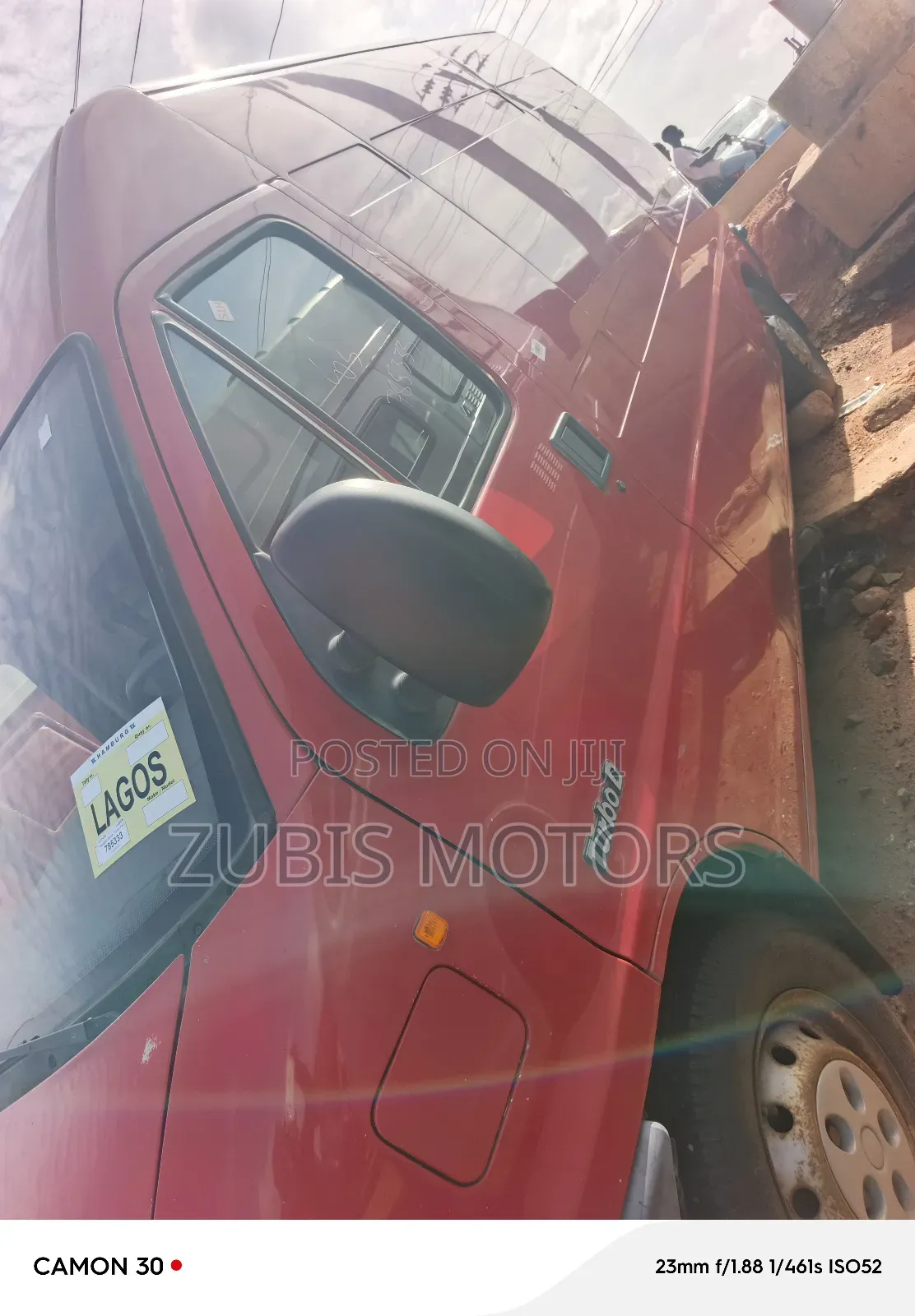 Peugeot Boxer 2004 Red