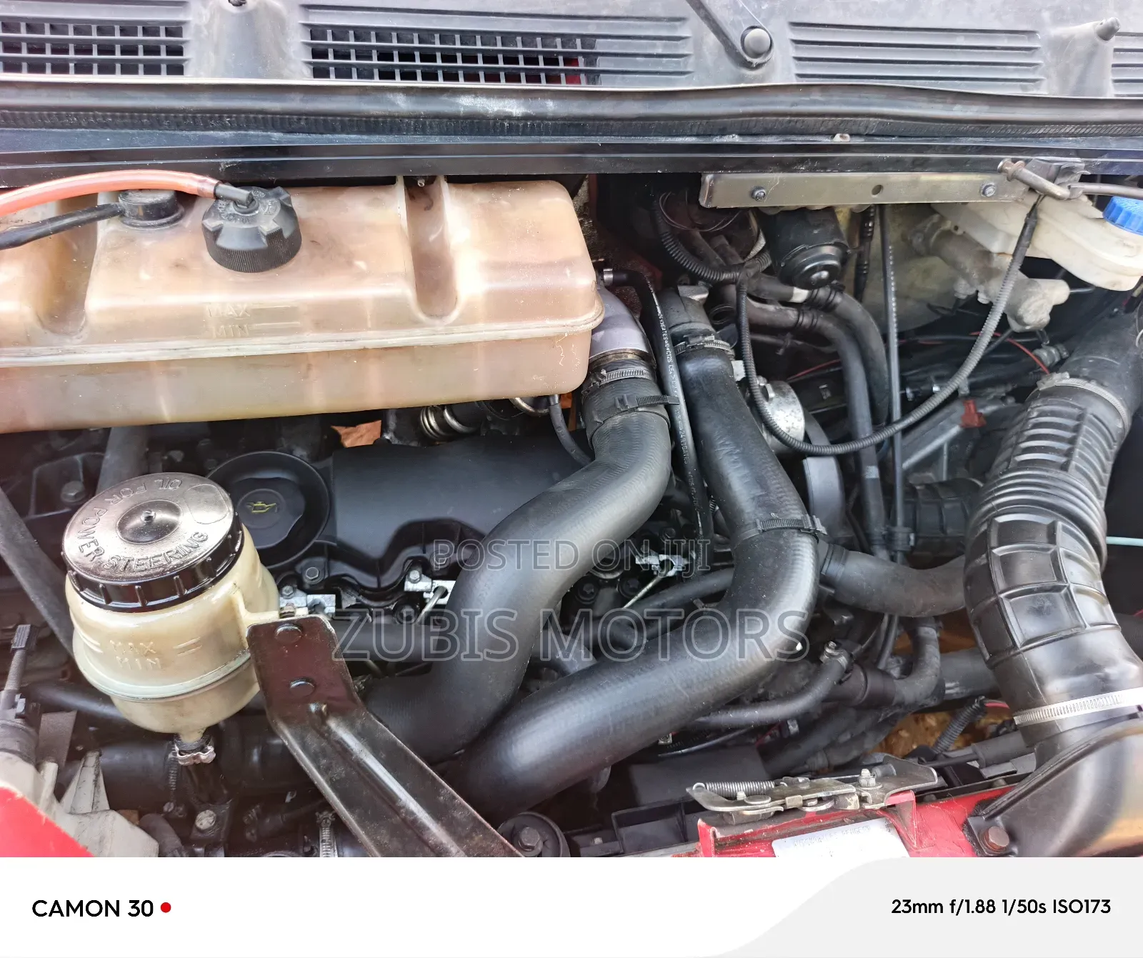 Peugeot Boxer 2004 Red