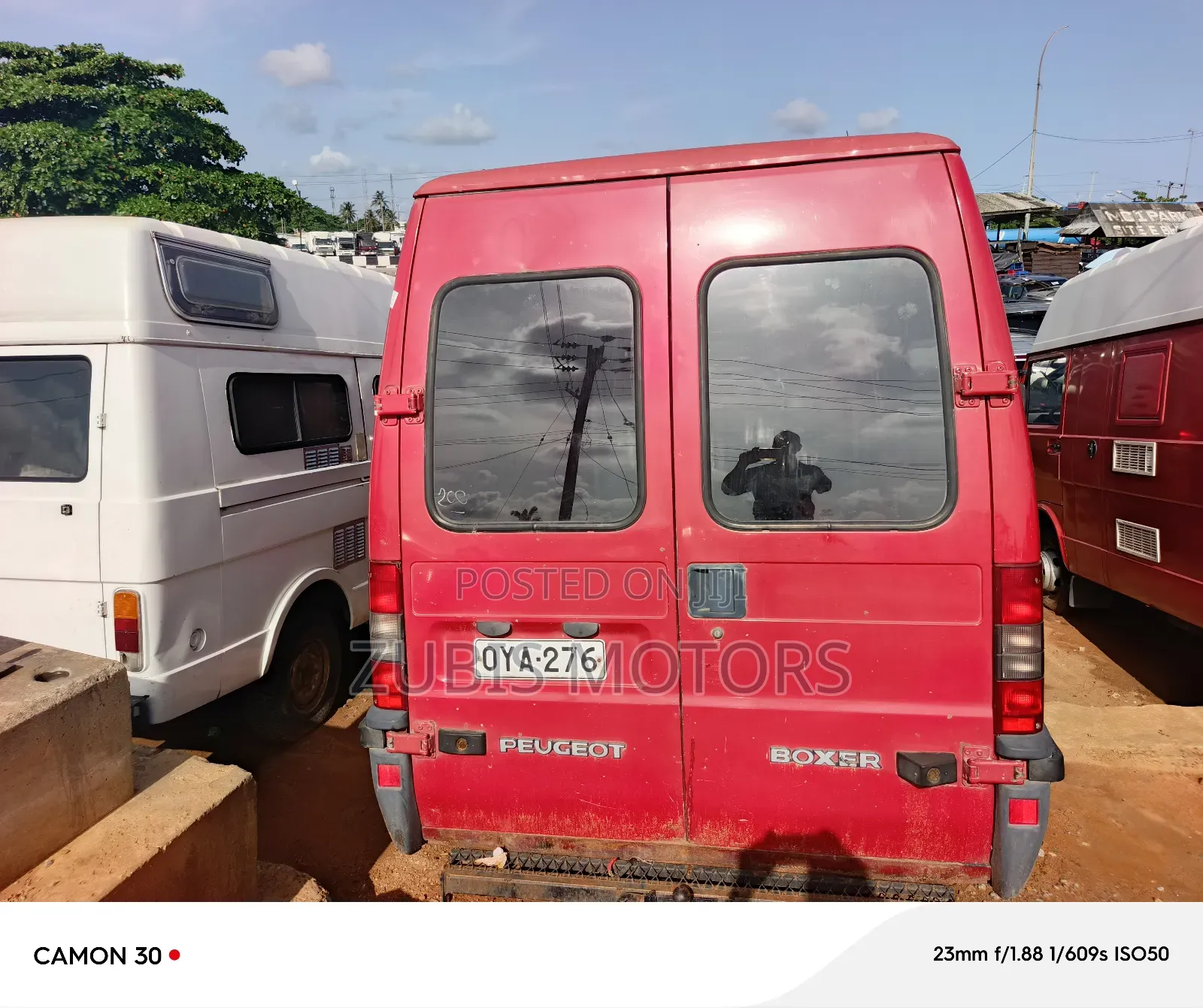 Peugeot Boxer 2004 Red