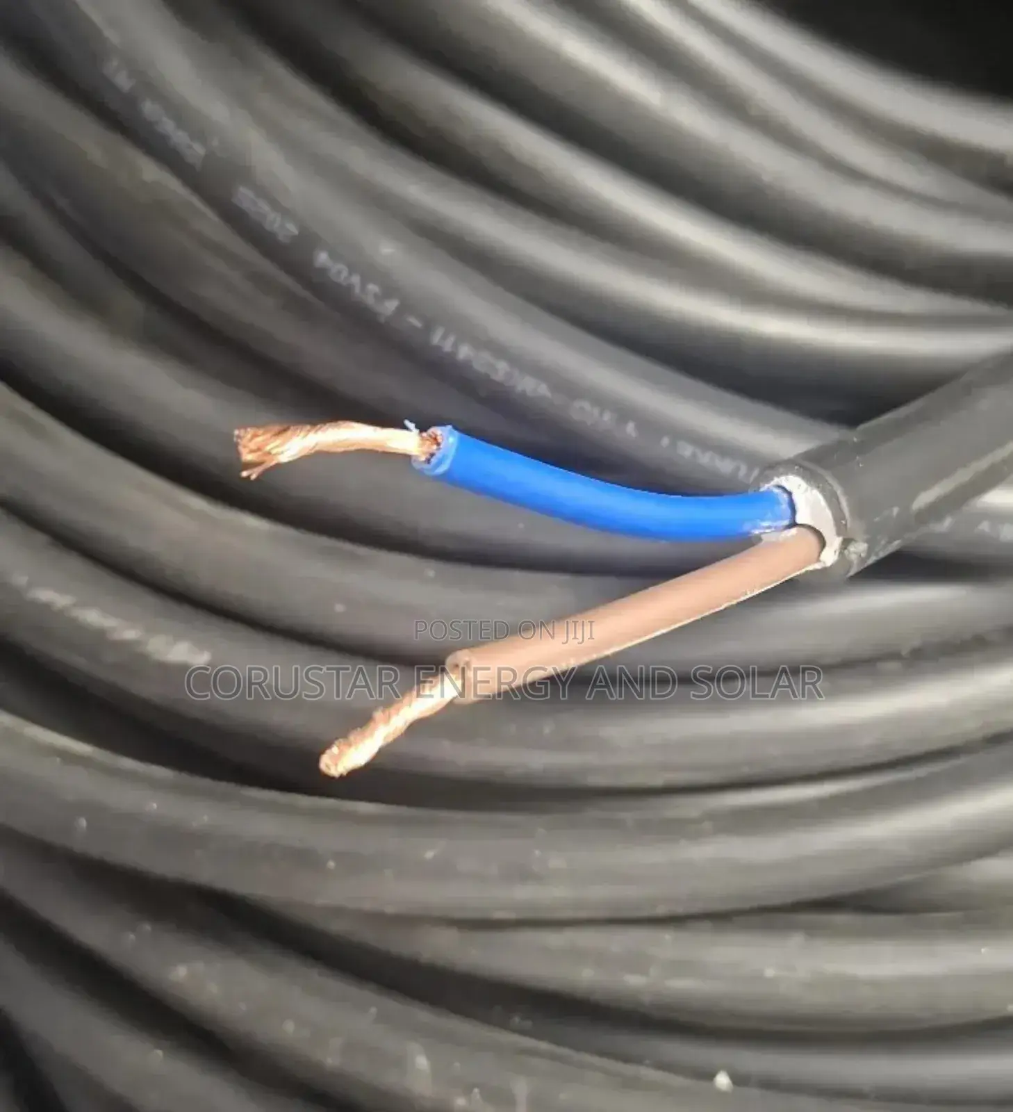 4mm 2core Flex Cable for Solar