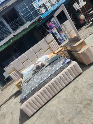 Brand New Standard Six by Six Bed Set.
