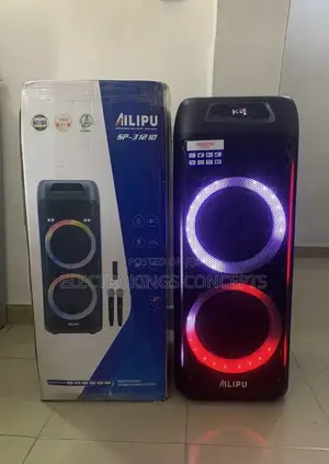 Rechargeable Indoor/Outdoor Speaker With Wireless Microphone
