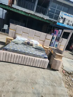 Executive 6by6 Bed With Its Accessories