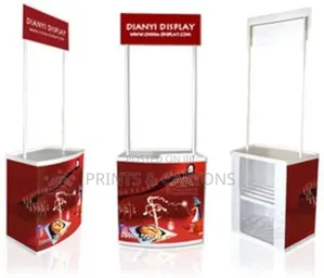 Promotional Counter Branding. #$