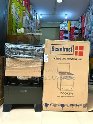 Scanfrost 4 Burner Gas Cooker With Oven