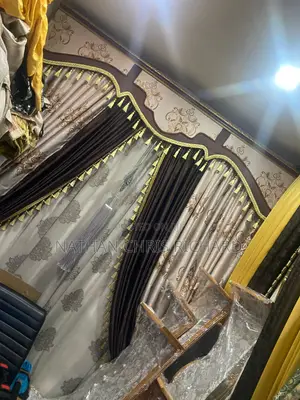 Soft Combined Luxury Home Set Turkish and Royal Curtains