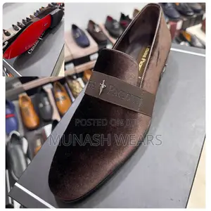 Italian Cesare Paciotti Velvet Shoes