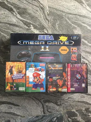 Saga With 300 Inbuit Games and 4 Cartridges