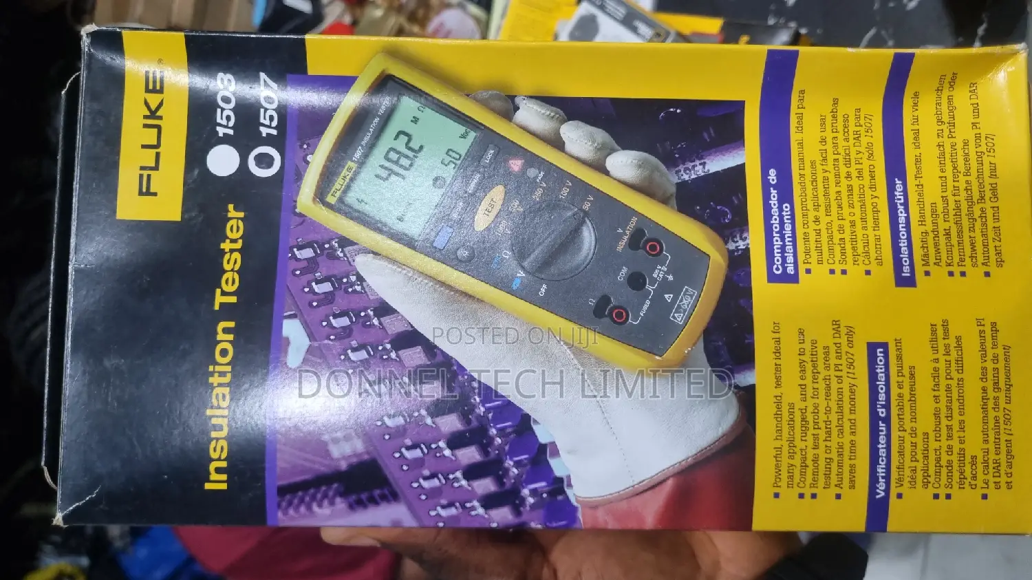 Fluke 1507 Digital Insulation Tester