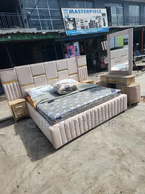 Cream Colour Luxury Brand New Bed Stand (6by6).