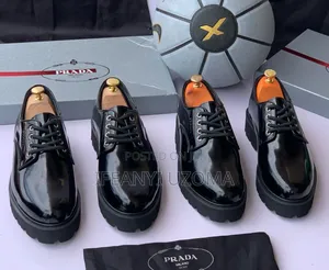 Exclusive Prada Lace Up Corporate Shoe