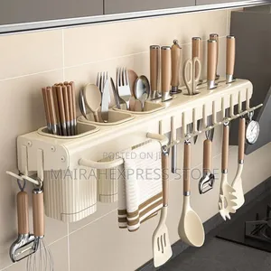 50cm Multifunctional Rack 4 Cutleries,Knife,Kitchen Spoon