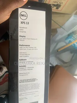 New Laptop Dell XPS 13 9340 32GB Intel Core Ultra 7 SSD 1T