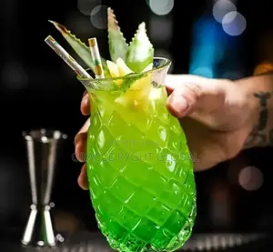 480ml Pineapple Shaped Cocktail Glasses