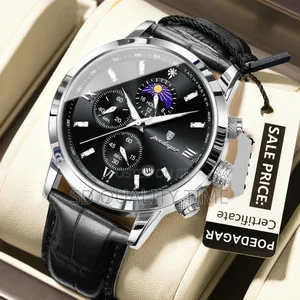Poedagar Leather Watch