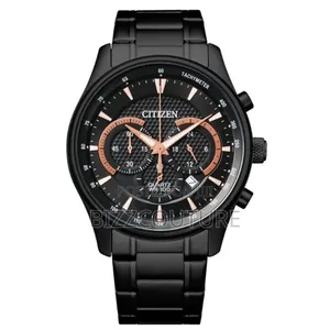 Citizen Men’S Chronograph Black Dial Quartz Watch