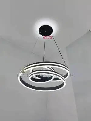 Modern Creative Amazing Ring Drop Chandelier