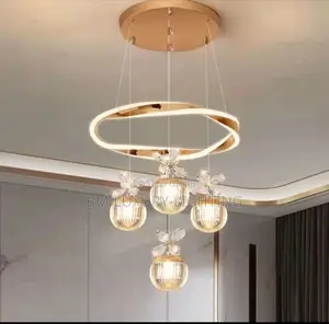 Modern Circle Ring + Single Drop Led 2025 Design