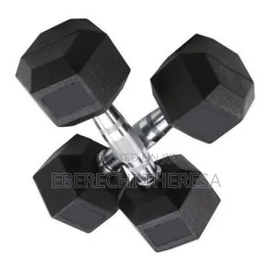 10kg Hexagon Dumbbells