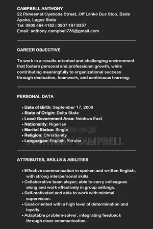 Cashier / Accountant