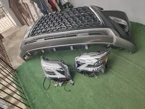 Complete Head Light and Front Bumper Gx460 2022 Available