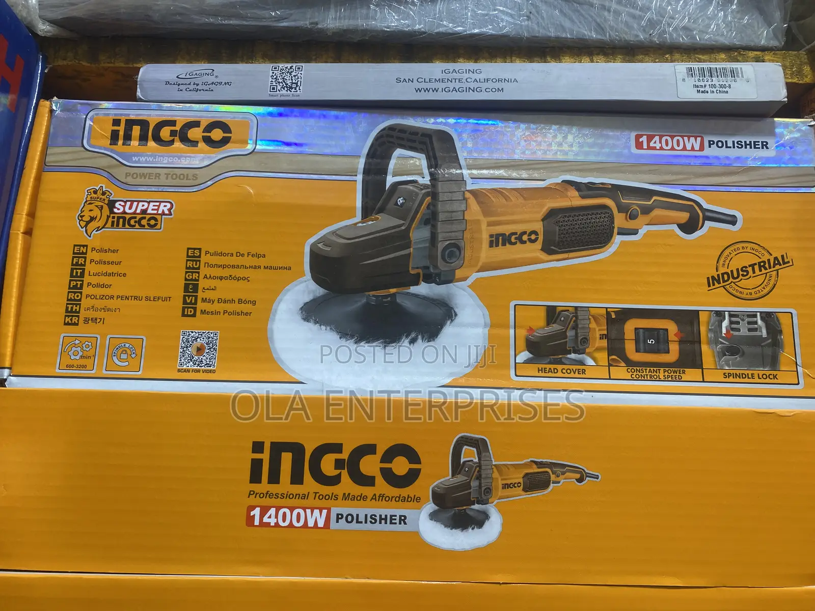 Ingco 1400w Polisher