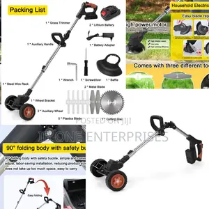 Experience Lawn Freedom With Powerful Cordless Trimmer