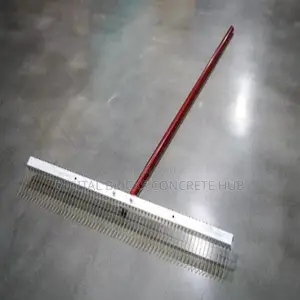 48" Texture Wire Broom With Spacing 3/4 Inch and 2 Handles