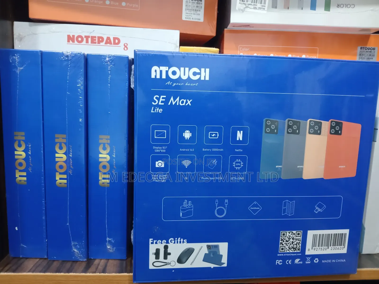 New Atouch SE MAX 512 GB Yellow