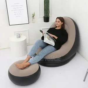 Inflatable Leisure Bean Bag Sofa Chair With Electric Pump