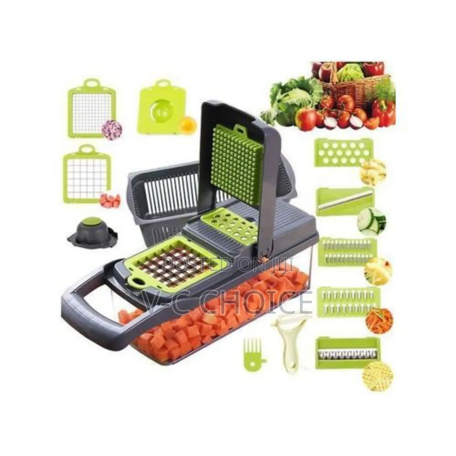 16pc Multifunctional Kitchen Vegetable Cutter