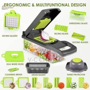 16pc Multifunctional Kitchen Vegetable Cutter