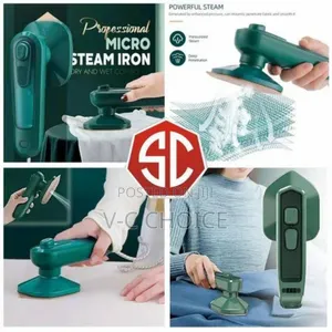 Mini Iron For Dry And Steam Ironing- 30watts