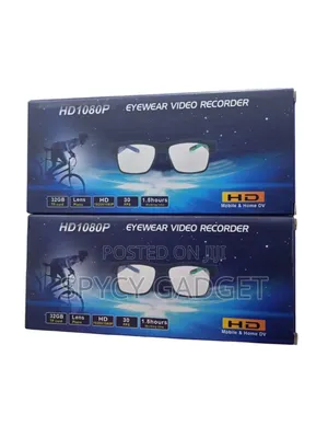Hd 1080p Spy Camera Eyeglasses Video Recorder