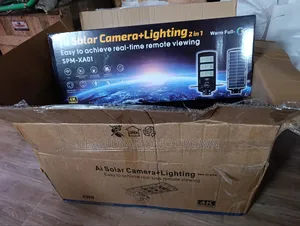 Solar Powered Street Light With CCTV
