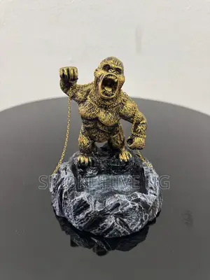 Gorilla Design Sculptured Ashtray