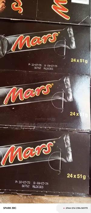 Mar Chocolate Bar 24×51g (Per Pack 30,000)