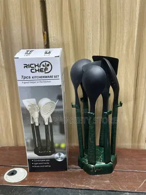 Quality 7 Pieces Richchef Silicone Cooking Spoon