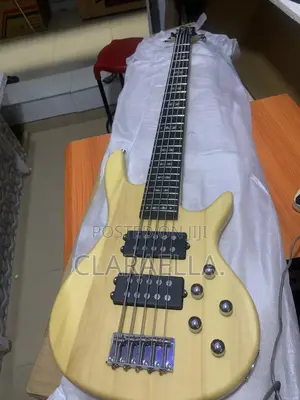 Five Ibanez Strings Electric Bass Guitar