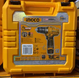 Screwdriver Ingco Cdli12202 Li-Ion Proline 12v Yellow/Black