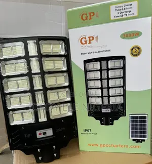 3000watts Solar Street Light or Outdoor Solar Light.