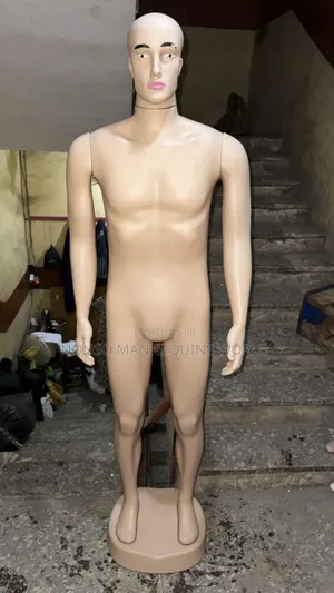 Male Plastic Detachable Head And Hands Mannequin