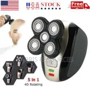 4d Rechargeable Grooming Hair Shaver Set 5 in 1