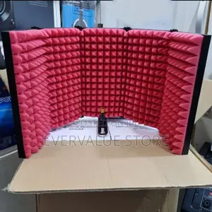 5 Panel Foldable Studio Microphone Isolation Shield