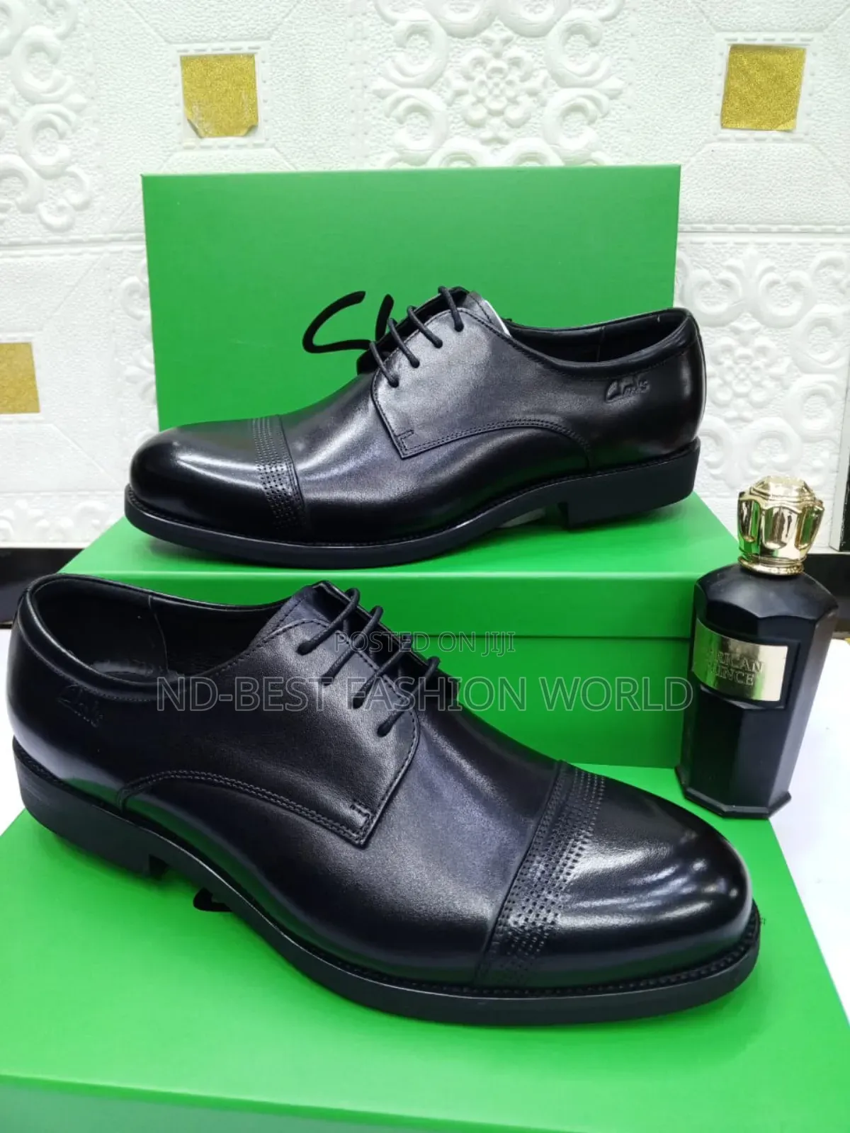 Clarks Quality Black Shoes