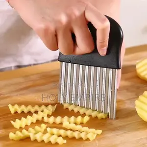 Stainless Steel Wave Knife Potato Cutting French Fry Knife