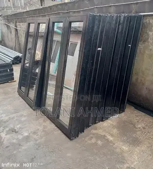 Black Aluminum Casement Window